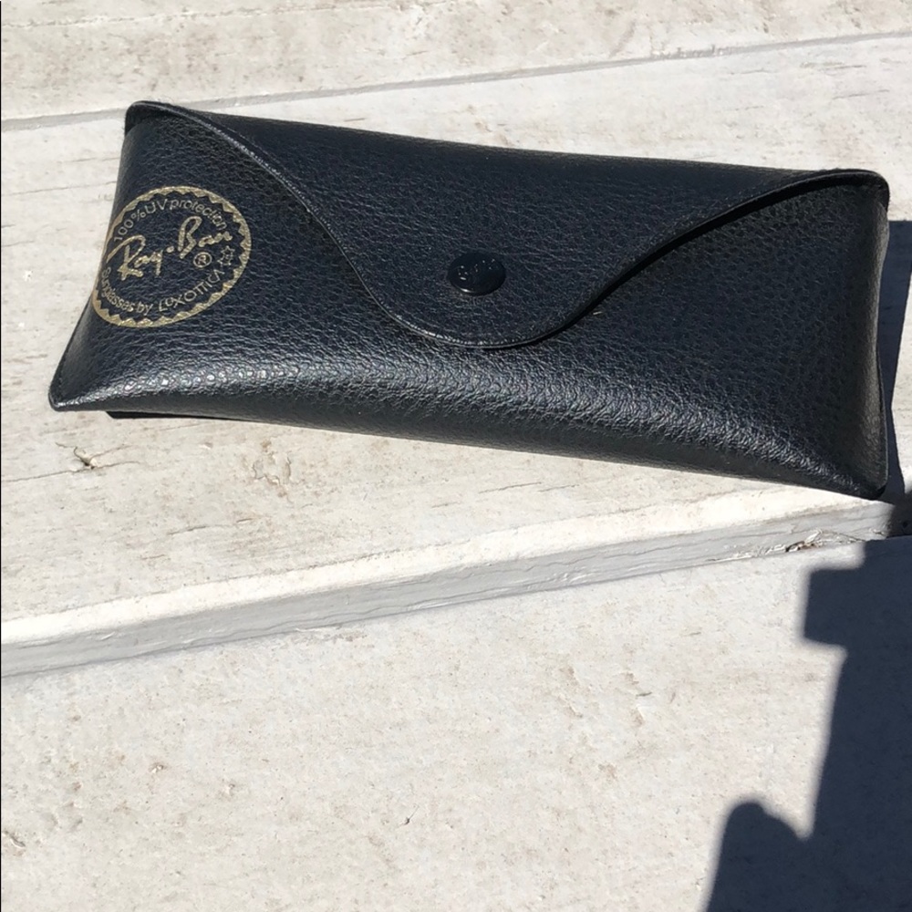 Ray Ban Eyeglass Case, black, good Condition